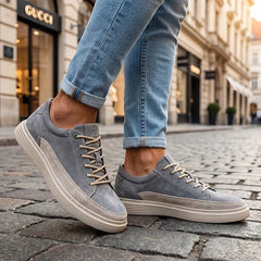 Enzo | Tenis de Gamuza Premium Amortiguados