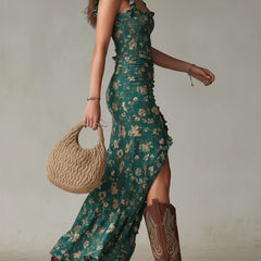 Aria | Vestido Maxi Verde