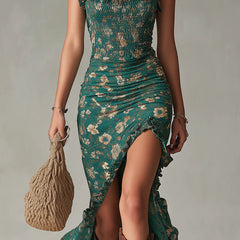 Aria | Vestido Maxi Verde