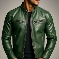 Guido | Chamarra de Piel Vintage