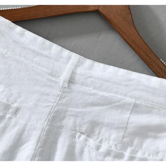 Riccione | Shorts de Lino Casuales
