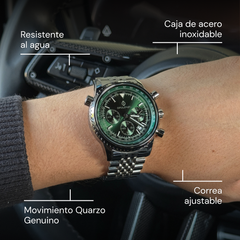 Reloj Heritage Green Dial Hombre
