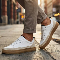 Ercole | Tenis de Piel Cosidos a Mano