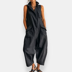 Gaia | Jumpsuit Oversize con Cuello Alto