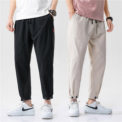 Theo | Pantalones Ajustados de Algodón