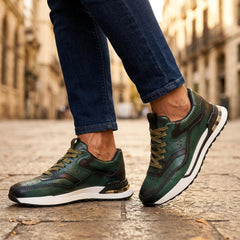 Ottavio | Tenis de Piel Multicolor