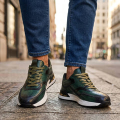 Ottavio | Tenis de Piel Multicolor