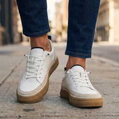 Ercole | Tenis de Piel Cosidos a Mano
