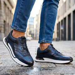 Ottavio | Tenis de Piel Multicolor
