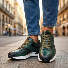 Ottavio | Tenis de Piel Multicolor