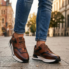 Ottavio | Tenis de Piel Multicolor