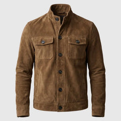 Tomaso | Chamarra de Gamuza Premium