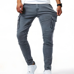 Gennaro | Pantalones Cargo Stretch