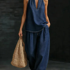 Aurora | Conjunto Fluido con Escote