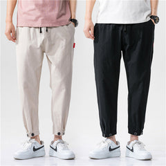 Theo | Pantalones Ajustados de Algodón