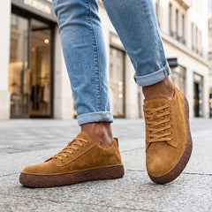 Vittorino | Tenis de Gamuza Vintage