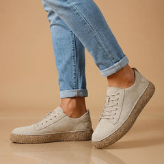 Vittorino | Tenis de Gamuza Vintage