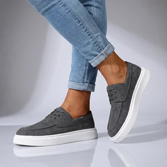 Ilio | Tenis de Piel Caqui Premium