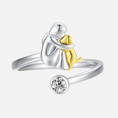 Abrazo Eterno — Anillo Ajustable