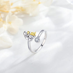 Abrazo Eterno — Anillo Ajustable