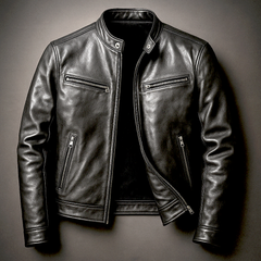 Guido | Chamarra de Piel Vintage
