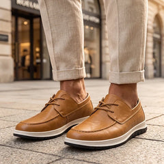 Elio | Tenis de Piel en Tonos Tierra