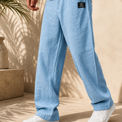 Marco | Pantalones Casuales de Lino Premium