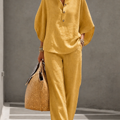 Carlotta | Conjunto con Pantalón Palazzo