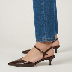 Clelia | Slingback de Punta Stiletto