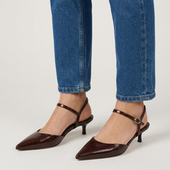 Clelia | Slingback de Punta Stiletto