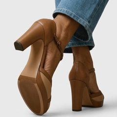 Elena | Zapatilla de Tacón Ortopédico