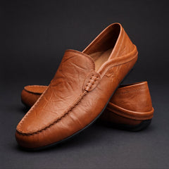 Sandro | Mocasines Artesanales de Piel sin Agujetas