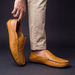 Sandro | Mocasines Artesanales de Piel sin Agujetas