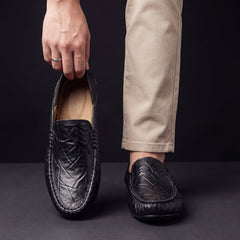 Sandro | Mocasines Artesanales de Piel sin Agujetas