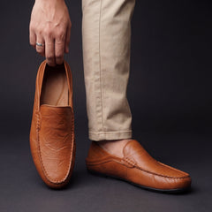 Sandro | Mocasines Artesanales de Piel sin Agujetas