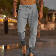 Mateo | Pantalones de Lino de Playa