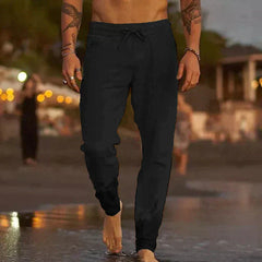 Mateo | Pantalones de Lino de Playa