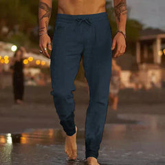 Mateo | Pantalones de Lino de Playa