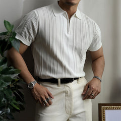 Carmelo | Polo Blanco Elegante