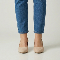 Mila | Zapatilla de Gamuza Suave