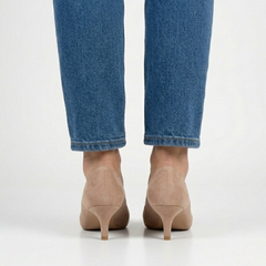 Mila | Zapatilla de Gamuza Suave