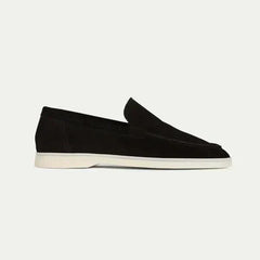 Classico | Mocasín de Gamuza — Negro