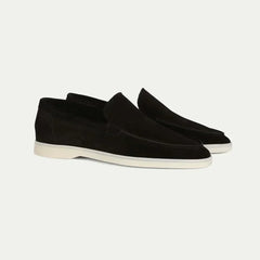 Classico | Mocasín de Gamuza — Negro