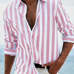 Emanuele | Camisa de Rayas de Sastre