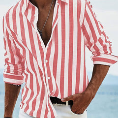 Emanuele | Camisa de Rayas de Sastre