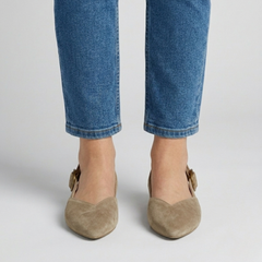 Oliva | Zapatilla de Tacón Elegante y Cómoda