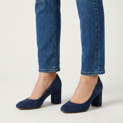 Sylvie | Zapatilla de Tacón Ancho