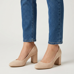 Sylvie | Zapatilla de Tacón Ancho