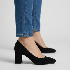 Sylvie | Zapatilla de Tacón Ancho