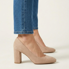 Sylvie | Zapatilla de Tacón Ancho